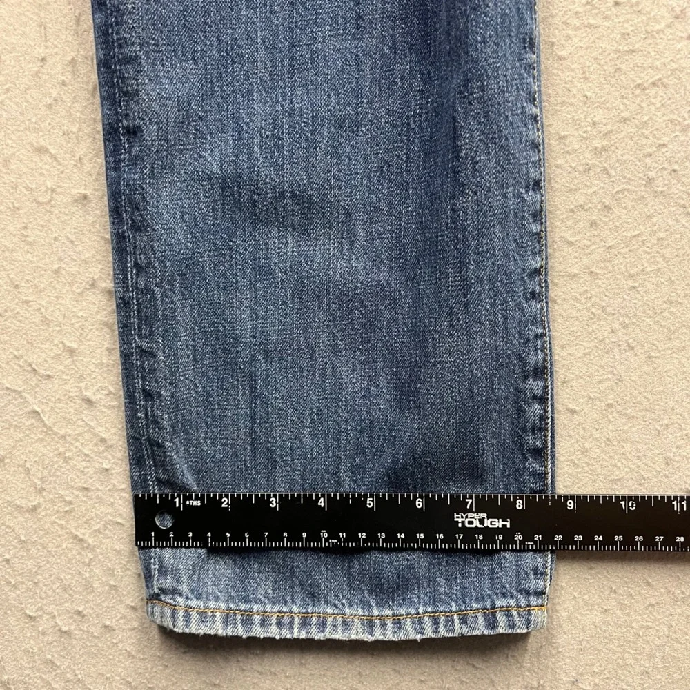 Lucky Brand 363 Vintage Straight Jeans Mens 38x34 Blue Denim Pants 2379